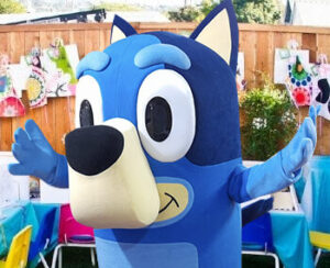 Hire Bluey for a Kids Party