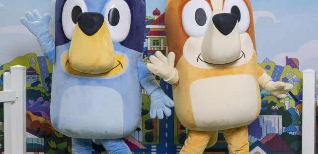 Hire Bluey and Bingo Characters for Birthday Parties